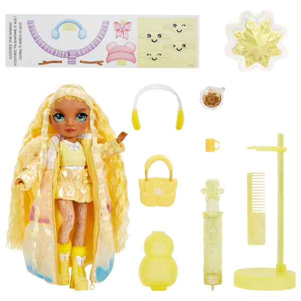 Rainbow High: Winter Wonderland Fashion Doll – Sunny Madison | Smyths ...