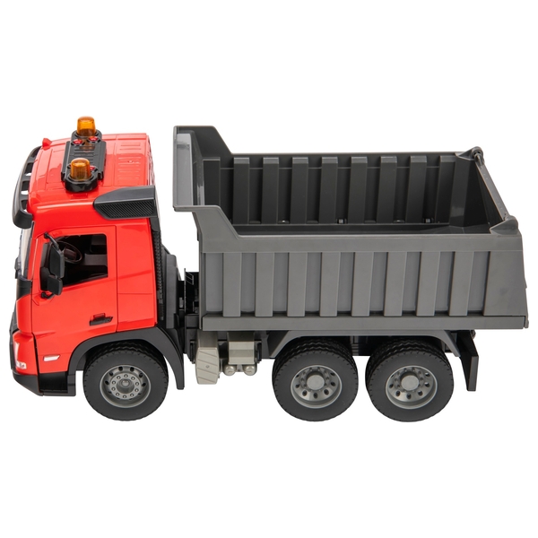 1:20 Volvo Lights and Sounds Manual Dump Truck | Smyths Toys UK