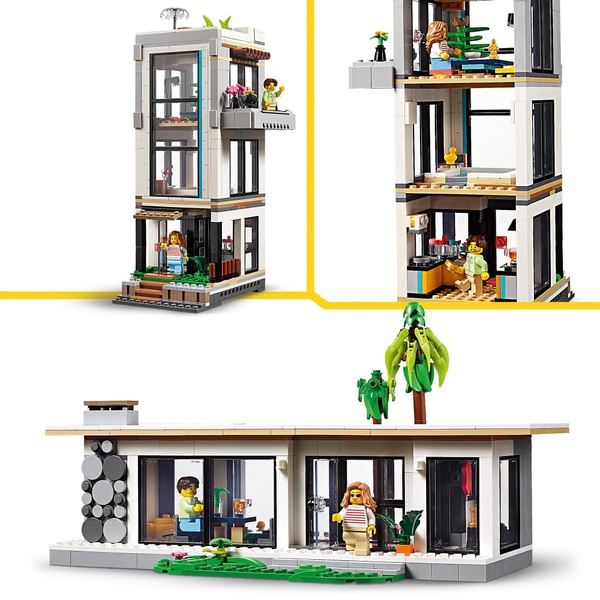 LEGO Creator 31153 3-in-1 Modern House Building Set | Smyths Toys UK