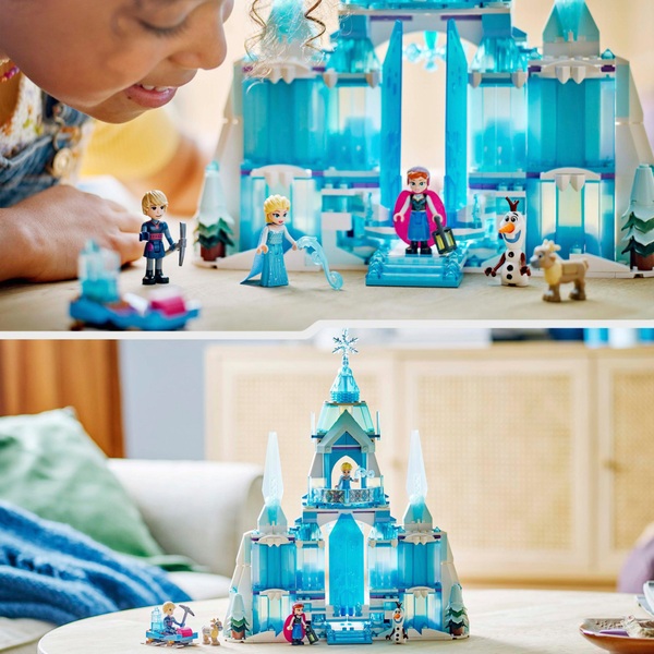 LEGO Disney 43244 Frozen Elsa’s Ice Palace Set | Smyths Toys UK