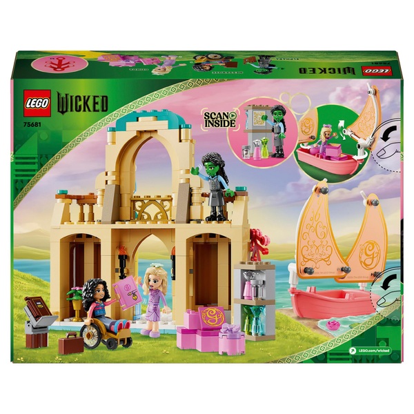 LEGO Wicked 75681 Glinda Elphaba Nessarose at Shiz University Set