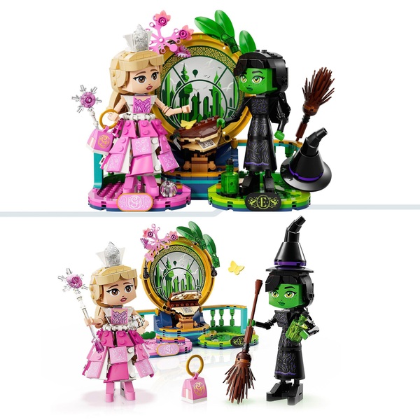 LEGO Wicked 75682 Elphaba & Glinda Figures Set | Smyths Toys UK