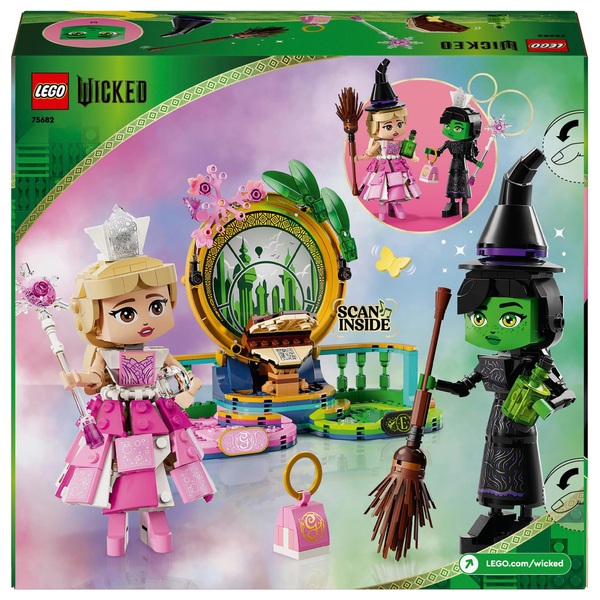 LEGO Wicked 75682 Elphaba & Glinda Figures Set | Smyths Toys UK