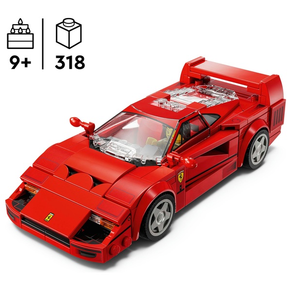 LEGO Speed Champions 76934 Ferrari F40 Supercar Set | Smyths Toys UK