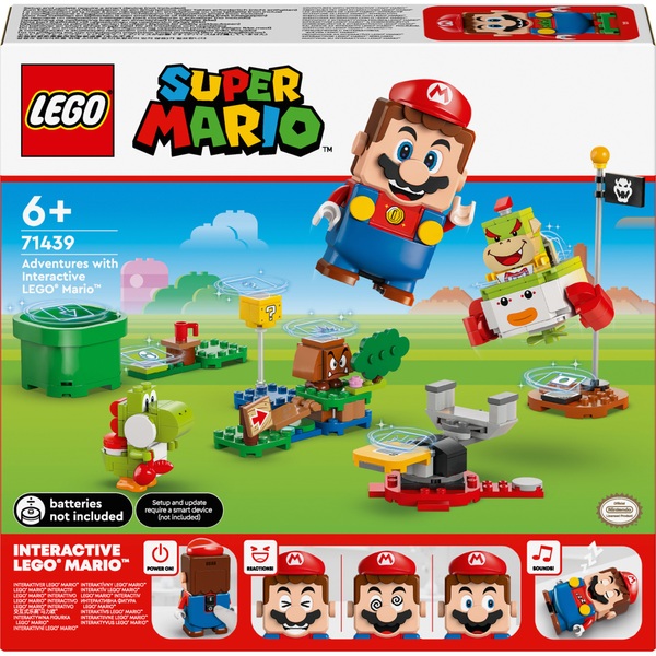 LEGO Super Mario 71439 Adventures with Interactive LEGO Mario Set ...