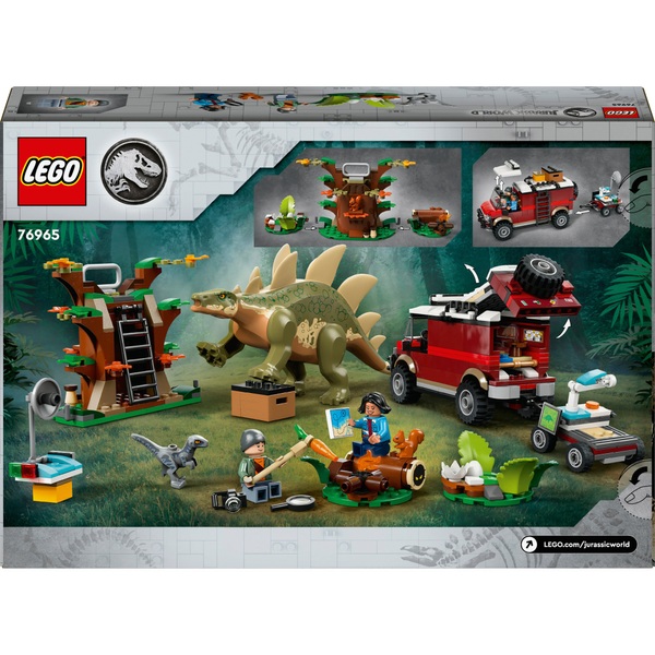 LEGO Jurassic World 76965 Dinosaur Missions: Stegosaurus Discovery Set ...