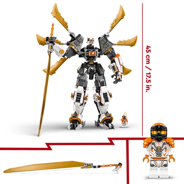 LEGO NINJAGO 71821 Cole’s Titan Dragon Mech Set | Smyths Toys UK