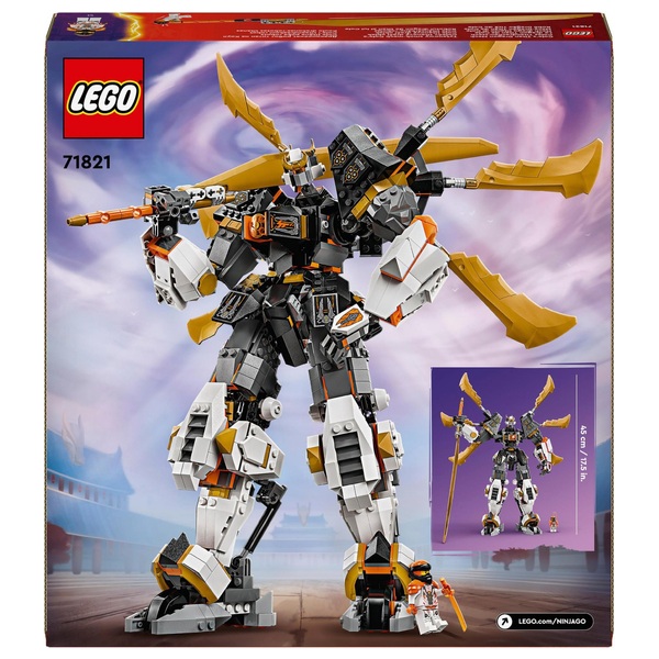 LEGO NINJAGO 71821 Cole’s Titan Dragon Mech Set | Smyths Toys UK