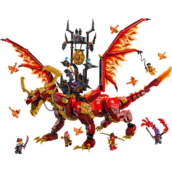 LEGO NINJAGO 71822 Source Dragon of Motion Figure Set | Smyths Toys UK