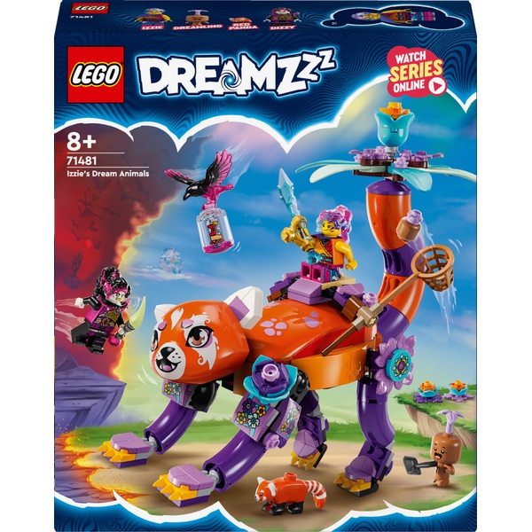 LEGO DREAMZzz 71481 Izzie's Dream Animals Building Toy Set | Smyths Toys UK