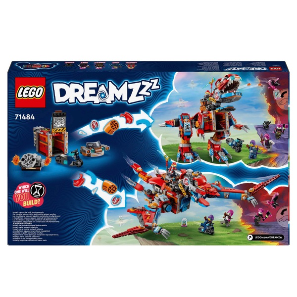 LEGO DREAMZzz 71484 Cooper’s Robot Dinosaur C-Rex Set | Smyths Toys UK