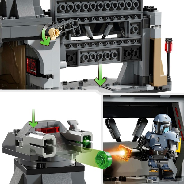 LEGO Star Wars 75386 The Mandalorian Paz Vizsla and Moff Gideon Battle ...