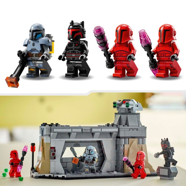 LEGO Star Wars 75386 The Mandalorian Paz Vizsla and Moff Gideon Battle Set Smyths Toys UK