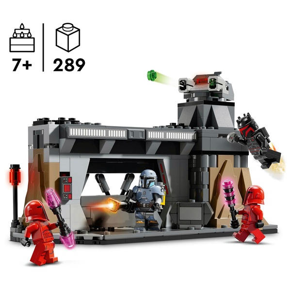 LEGO Star Wars 75386 The Mandalorian Paz Vizsla and Moff Gideon Battle Set Smyths Toys UK