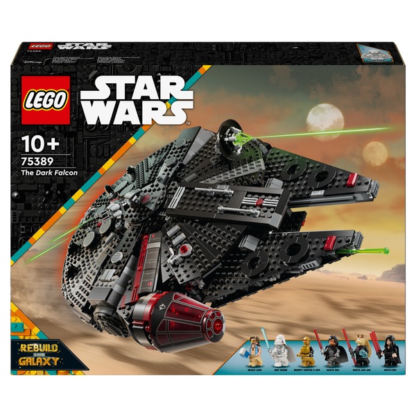 LEGO Star Wars 75389 The Dark Falcon Building Toy Smyths Toys UK