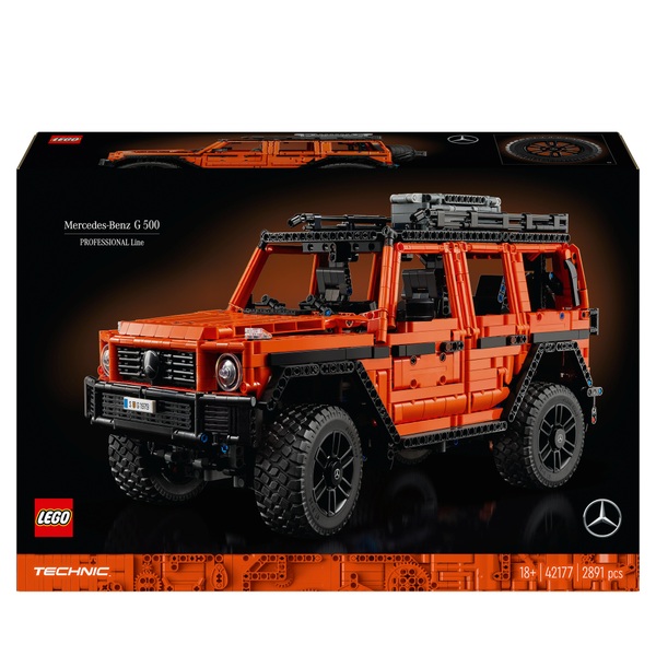 LEGO Technic 42177 Mercedes-Benz G 500 Professional Line Set for Adults ...