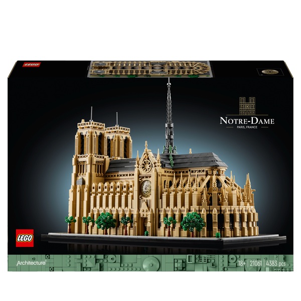 LEGO Architecture 21061 Notre Dame de Paris Set for Adults