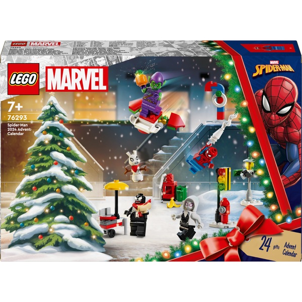 LEGO Marvel 76293 SpiderMan Advent Calendar 2024 Set Smyths Toys Ireland