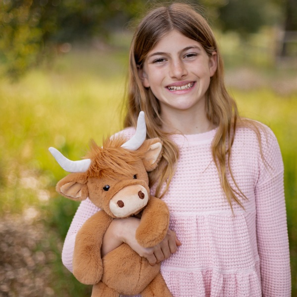 Stuffed highland cow online