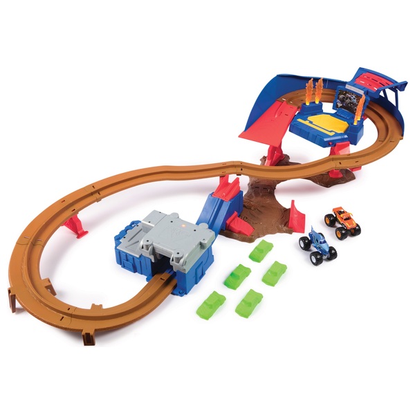 Monster Jam Supercharge Speedway Playset | Smyths Toys UK