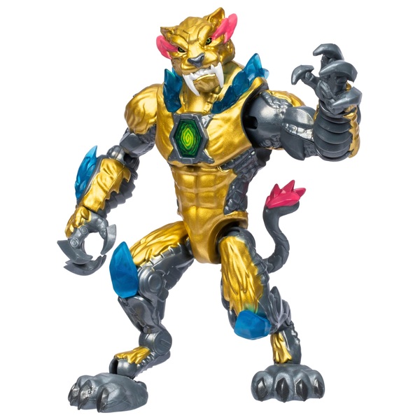 MrBeast Lab Mutators: Mutation Chamber Golden Panther Action Figure ...