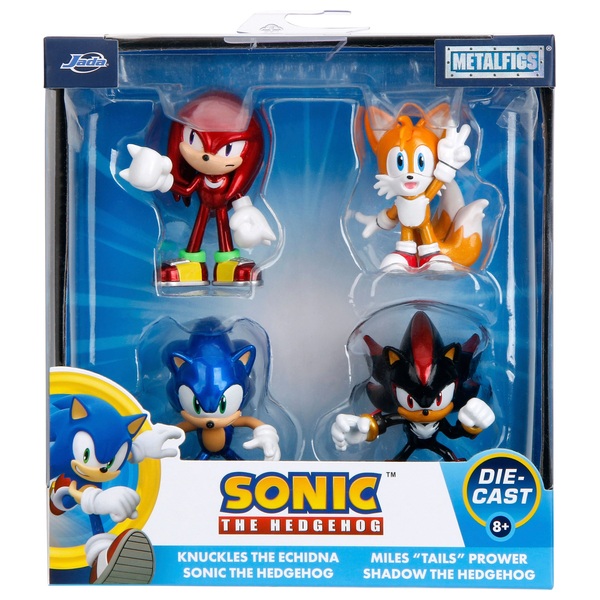 Sonic the Hedgehog Metalfigs Diecast Figure 4 Pack | Smyths Toys Ireland