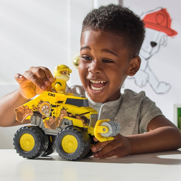 PAW Patrol Rescue Wheels Rubble's Bulldozer | Smyths Toys UK