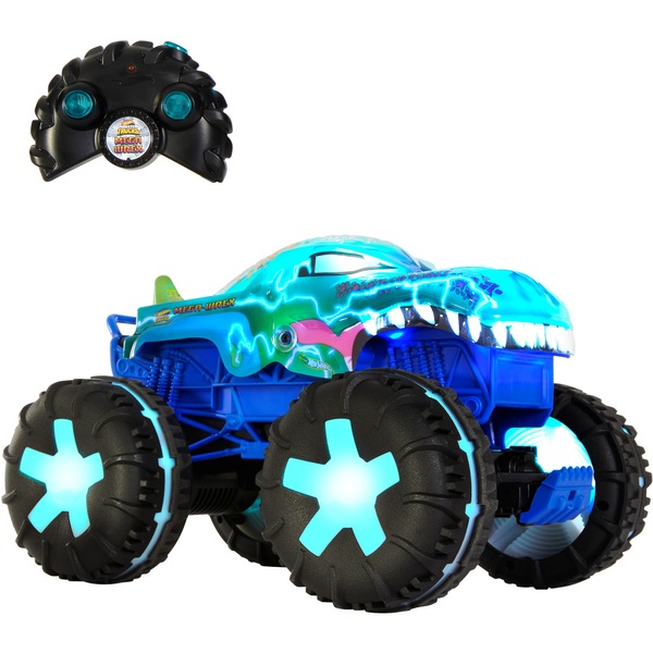 Hot Wheels 1:15 Radio Control Monster Trucks Mega Wrex Alive Vehicle ...