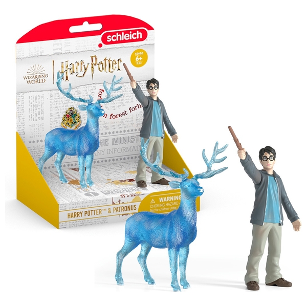 schleich Wizarding World Harry Potter 42680 Harry Potter and Patronus