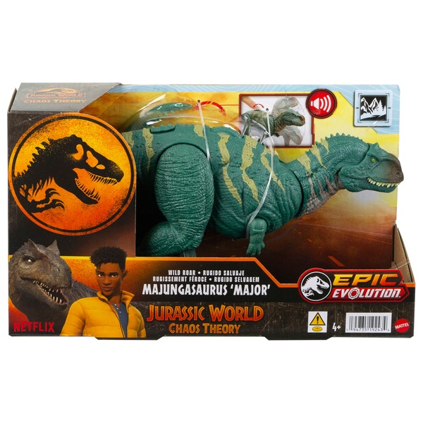 Jurassic World Chaos Theory Wild Roar Majungasaurus | Smyths Toys UK