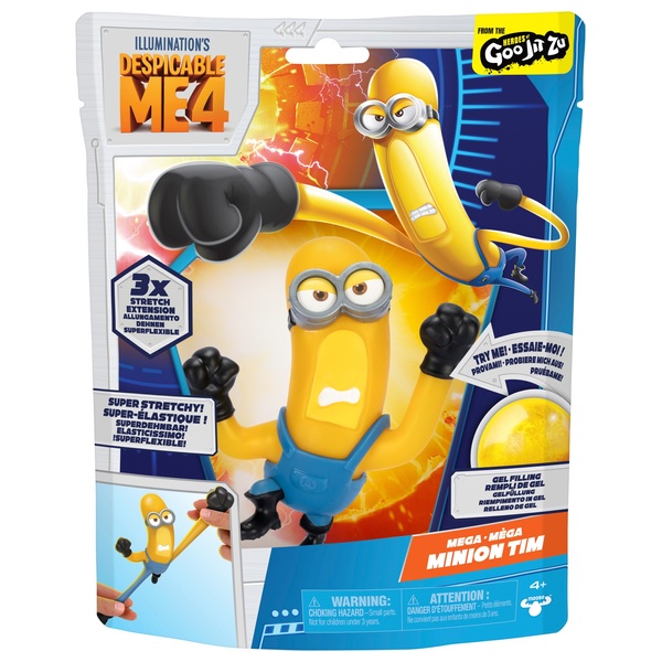 Despicable Me 4 Heroes of Goo Jit Zu Super Gooey Mega Minion Tim ...