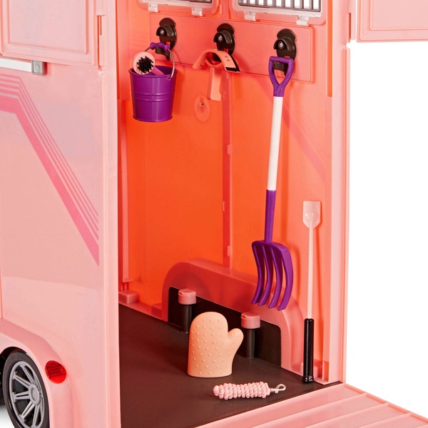 Our Generation Mane Attraction Horse Trailer Set Smyths Toys UK