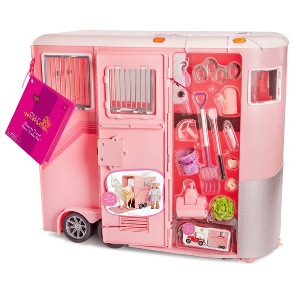 Our Generation Horses Mane Attraction Horse Trailer and Accessories Playset