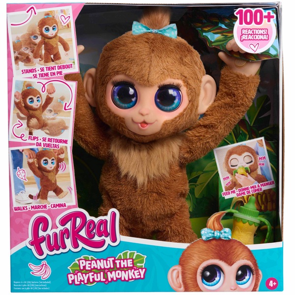 FurReal Peanut the Playful Monkey Smyths Toys Ireland