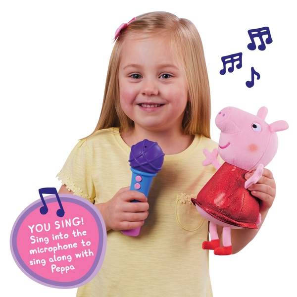 Peppa Pig Sing With Me Peppa | Smyths Toys UK