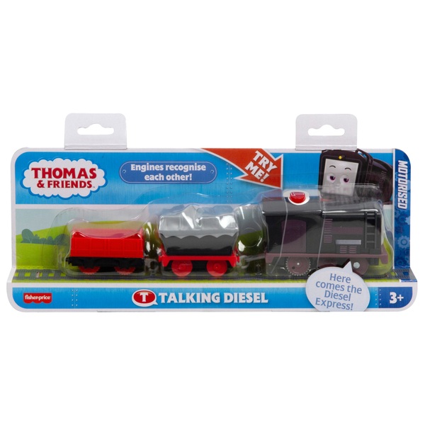 Thomas Friends Talking Diesel Motorised Train Engine Smyths Toys UK