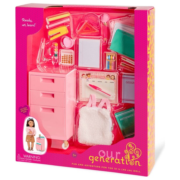 Our Generation School Classroom Elementary Class Playset