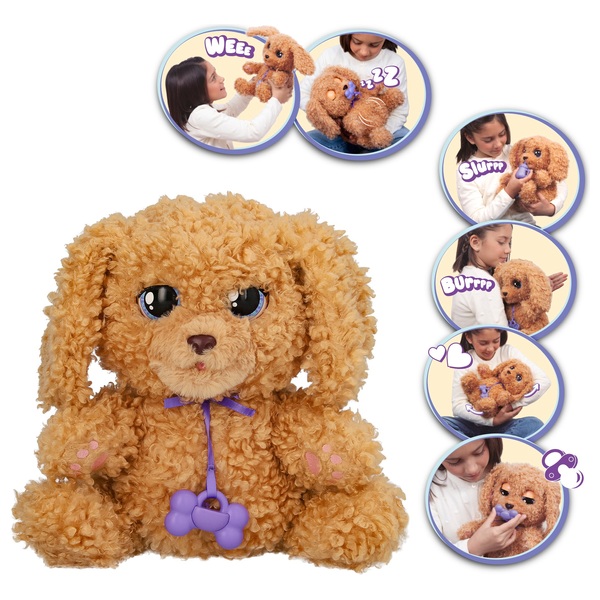 Baby Paws Love & Care Labradoodle Interactive Toy | Smyths Toys Ireland