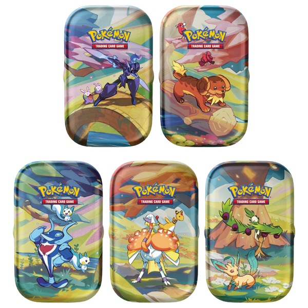 Pokémon Trading Card Game (TCG): Vibrant Paldea Mini Tin Assortment ...