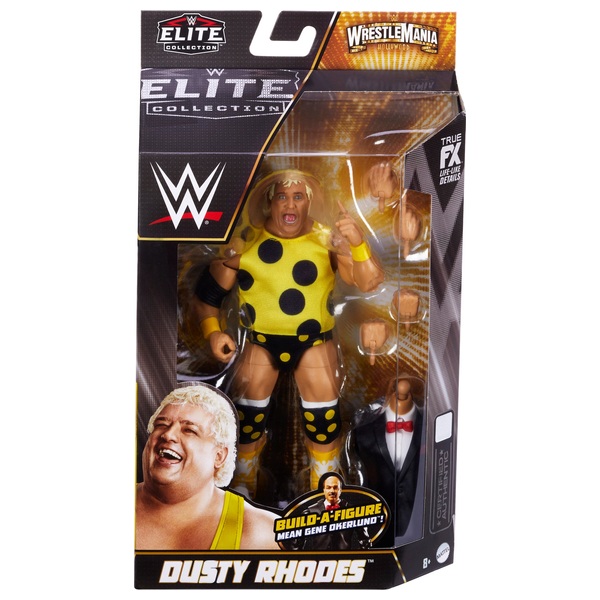 WWE elite wrestlermania store Dusty Rhodes figure