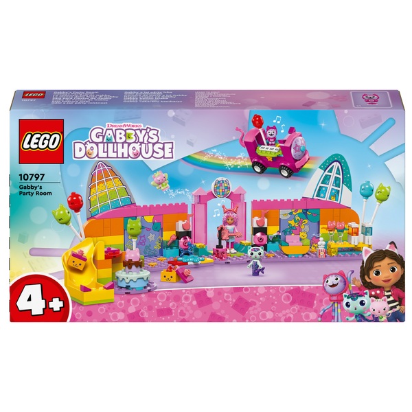 LEGO Gabby s Dollhouse 10797 Gabby s Party Room Set