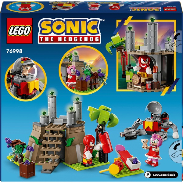 LEGO Sonic the Hedgehog 76998 Knuckles and the Master Emerald Shrine ...