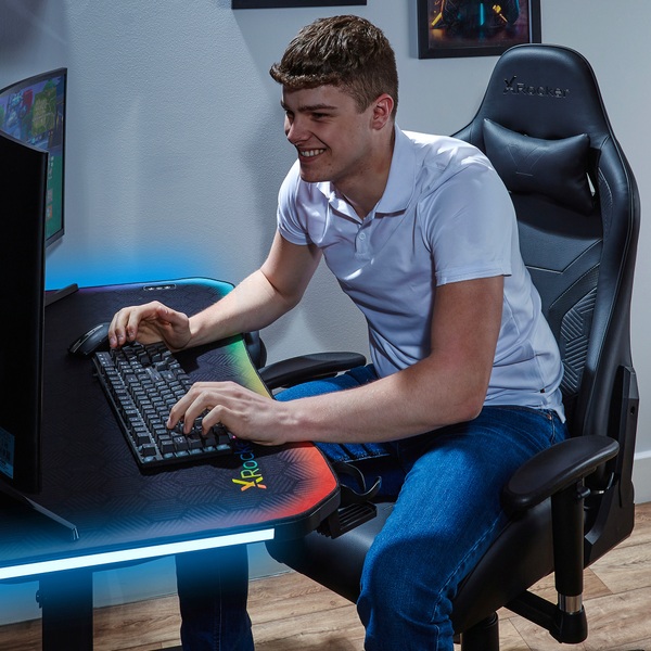 X Rocker Strike+ Office Gaming Chair Smyths Toys UK