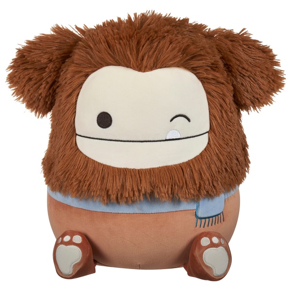 Original Squishmallows 30cm Benny the Winking Brown Bigfoot Soft Toy ...