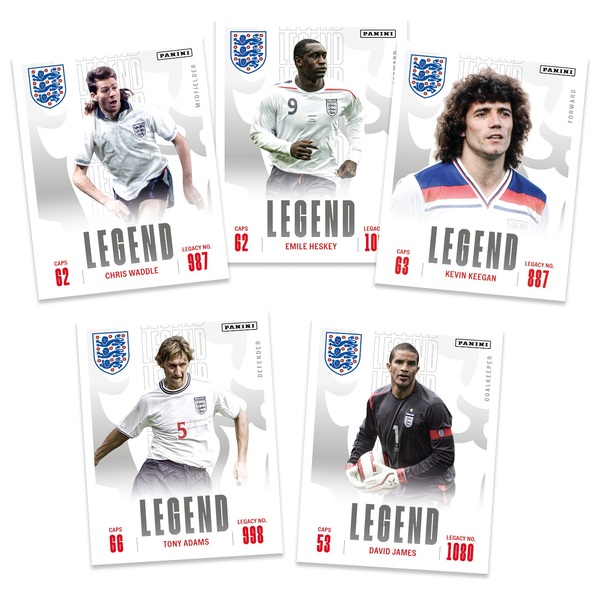 Panini England 2024 Tournament Edition Sticker Collection Starter Pack ...