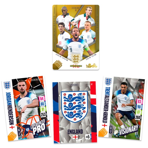 Panini England Adrenalyn XL 2024 Tournament Edition Trading Card Packs ...