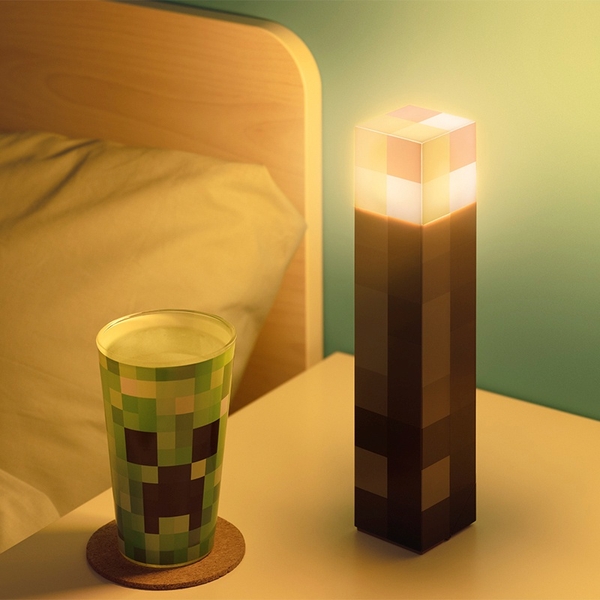 Minecraft Torch Light - 2 Light Modes | Smyths Toys UK