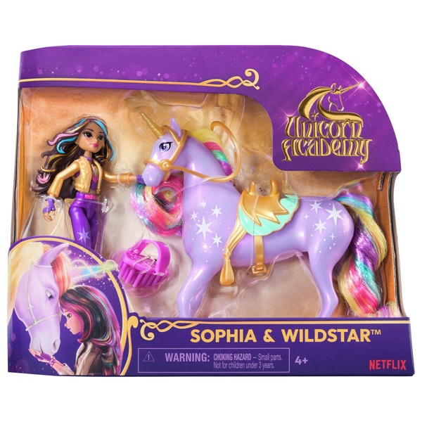 Unicorn Academy Doll Sophia & Wildstar Set | Smyths Toys UK