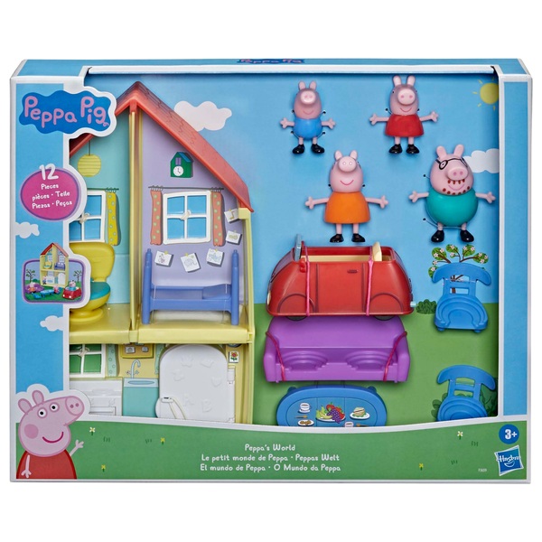 Peppa Pig Peppa s World Playset Smyths Toys UK