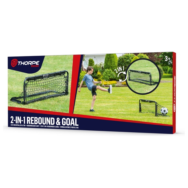Thorpe Sports 2in1 Football Rebounder and Goal Smyths Toys Ireland